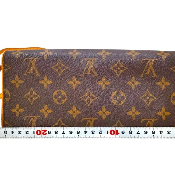 Louis Vuitton Monog Twin Pouchette better in mint condition brown leather - Picture 3 of 12